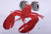 Embroidery patch Lobster