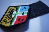 Embroidery patch with velcro ATG