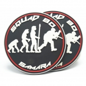 PVC patch for paintball ape man