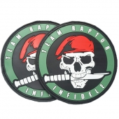 PVC patch skull Tactical