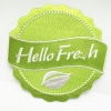 Custom made patches&nbsp;Green Leaf
