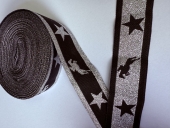 Horse Star Ribbon Silver with Edge