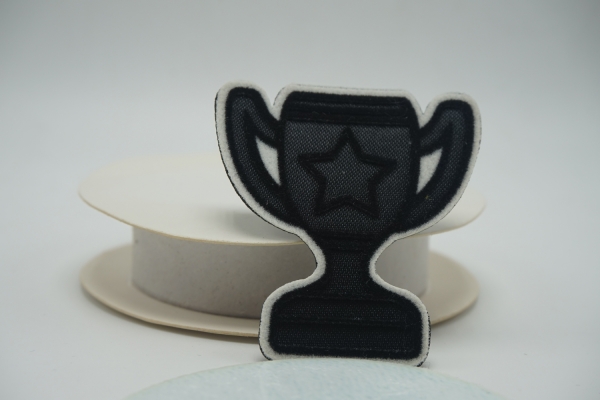 Flocking patch Cup