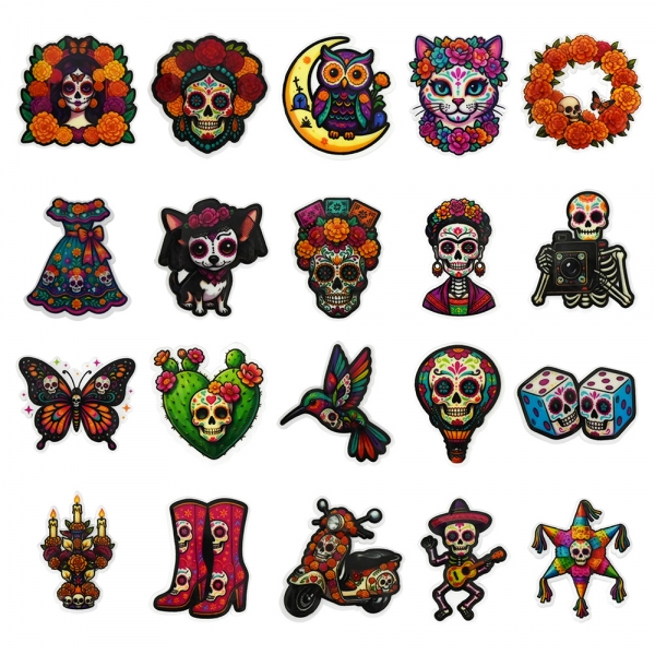 PVC Giblitz Mexican Dia De Los Muertos Series
