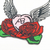 Iron on patches flower/rose