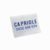 PVC patch white