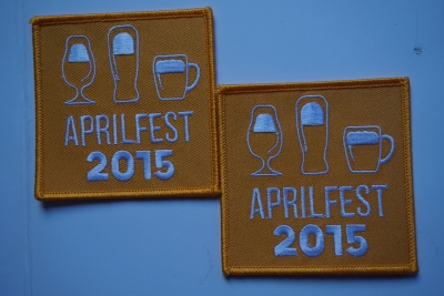 Embroidery patch  april fest